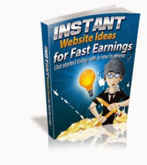 Product picture Instant Website Ideas for Fast Earnings With PLR
